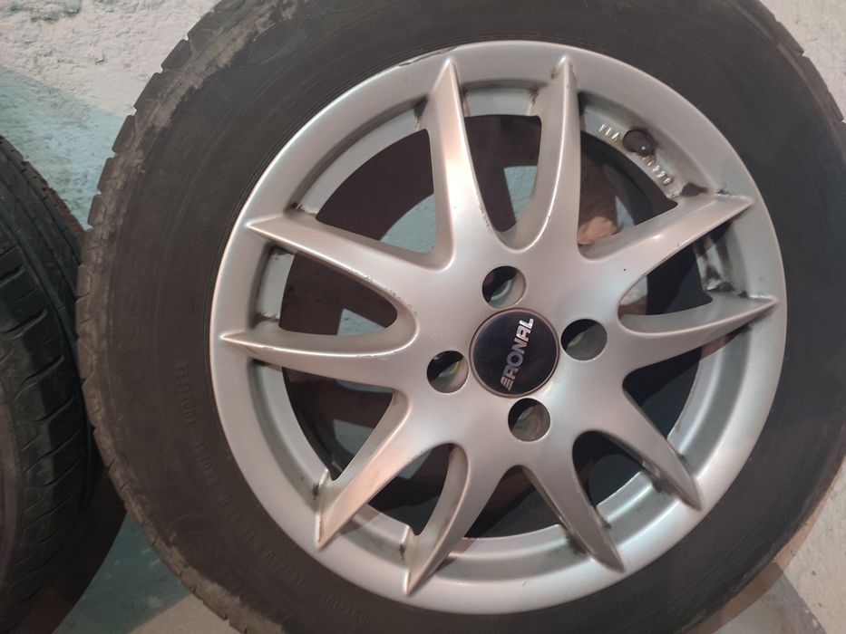 Alufelgi RONAL 15" + Opony Point S 195/60 R15
