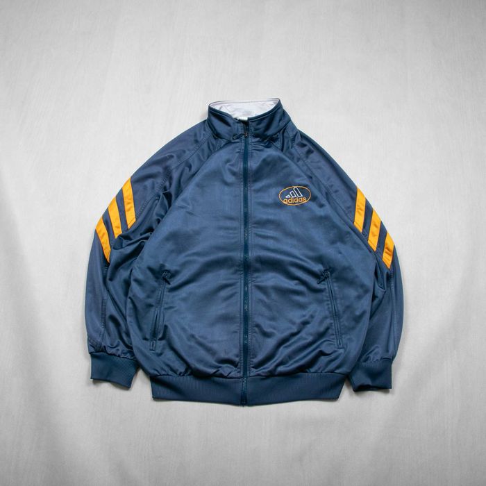 Adidas y2k trackjacket bluza dresowa L duże logo