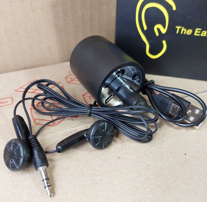 Портативний HM - мікрофон звукопідсилювач - щоб слухати через стіну