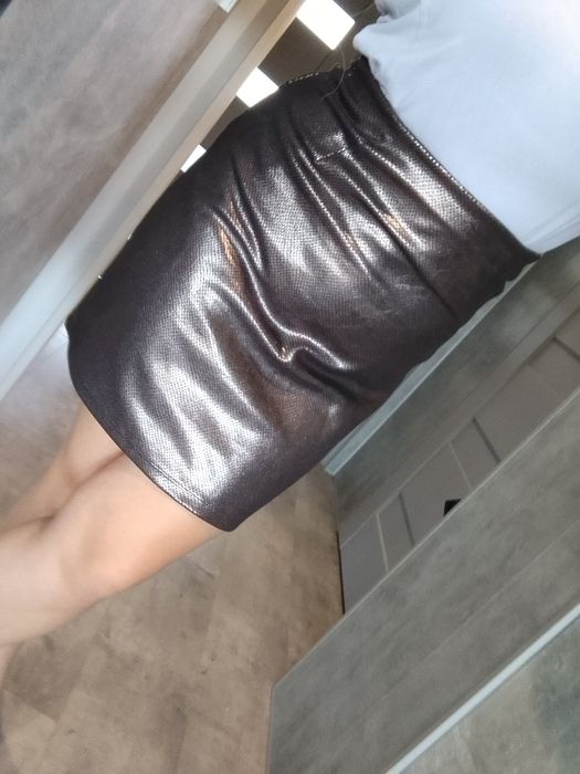 Spódnica imitacja skóry węża M 38 everyday wear