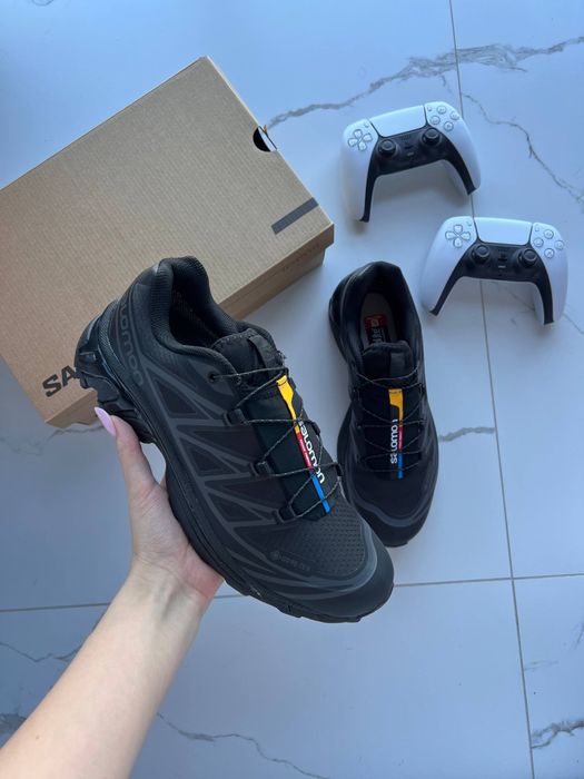 (БЕЗ ПЕРЕДПЛАТ) Salomon XT-6 Black Gore-Tex
