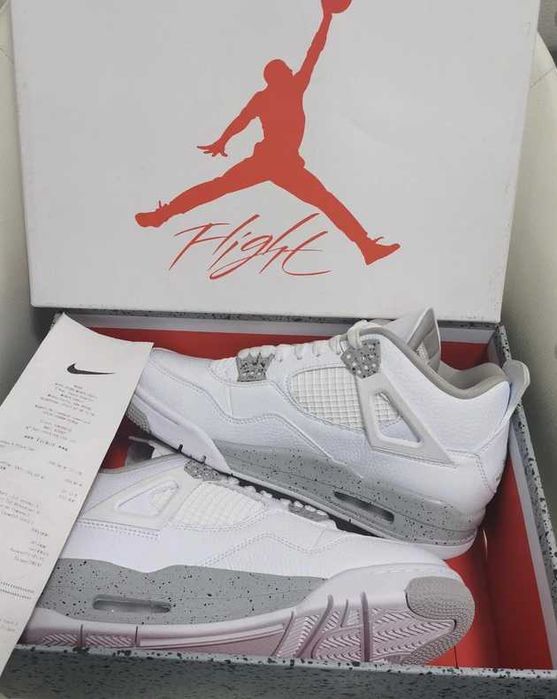 Jordan Air Jordan 4 retro "tech white" R.41