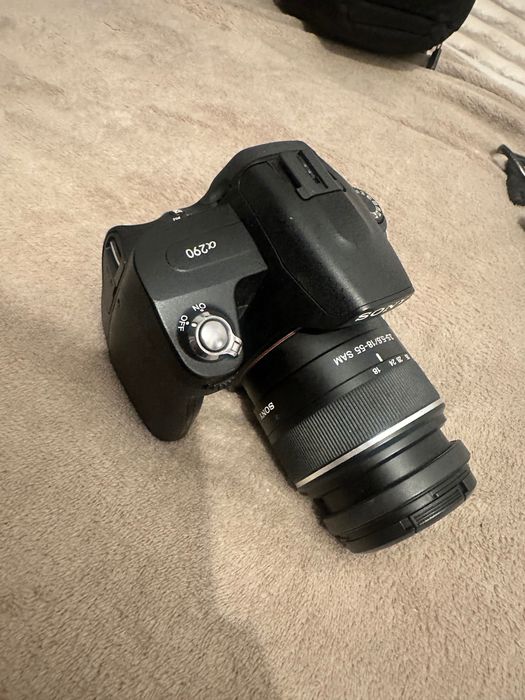 lustrzanka sony α290+obiektyw 3.5-5.6/18-55