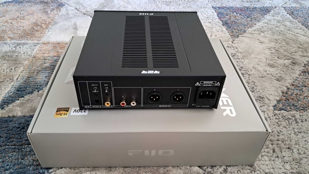 Fiio Lampowy Dac warmer