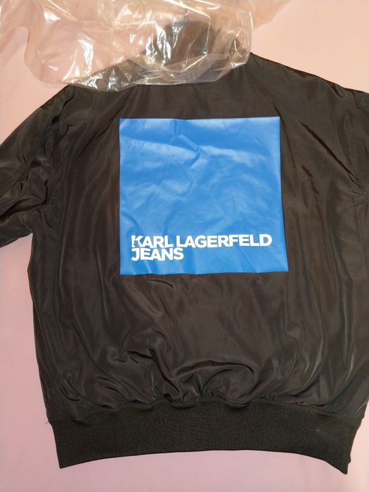Kurtka męska bomber Karl Lagerfeld Jeans.