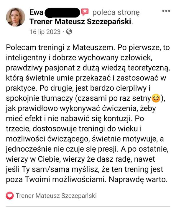 Trener Personalny MOKOTÓW