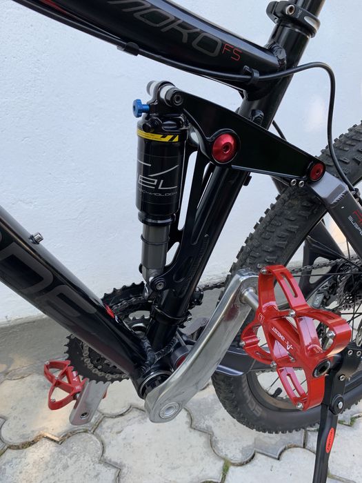 Двопідвіс BeOne moko FS 140, deore XT, SRAM 9, RockShox, 26, 203