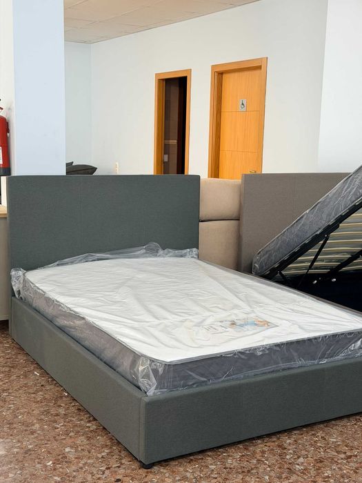 Cama com arrumação 135x190cm Paga na ato entrega Envio gratis