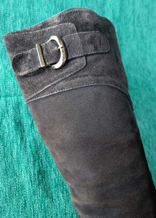 Botas de Camurça - Azuis - BARATÍSSIMAS