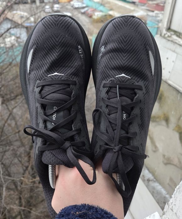 42р Hoka Clifton 9 GoreTex Gtx жіночі кросівки