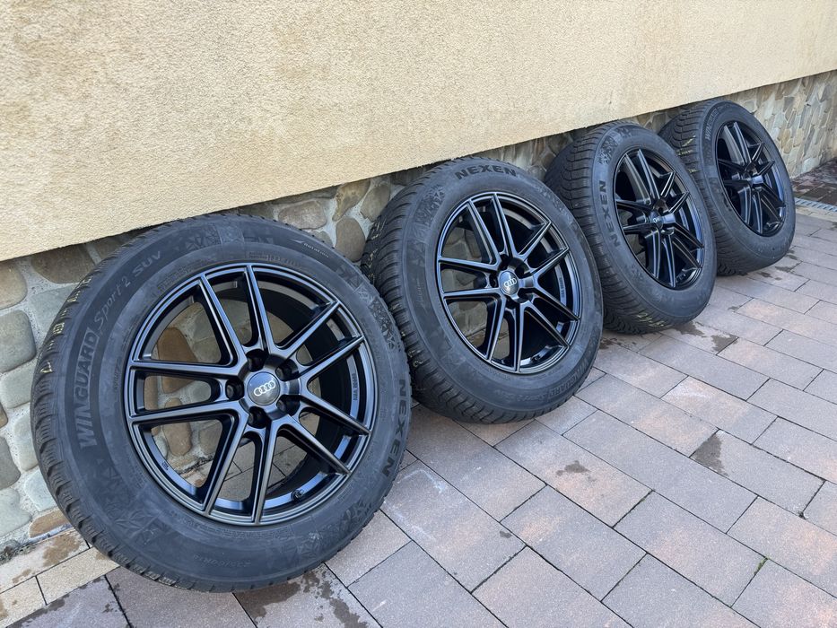Koła zimowe Audi Q5 235/60R18 Nexen 2024r 7,3mm quattro s-line 5x112