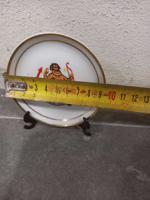 prato decorativo: signo sagitário