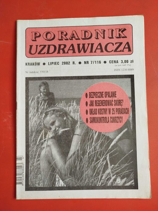 Poradnik uzdrawiacza, lipiec 2002, nr 7/116