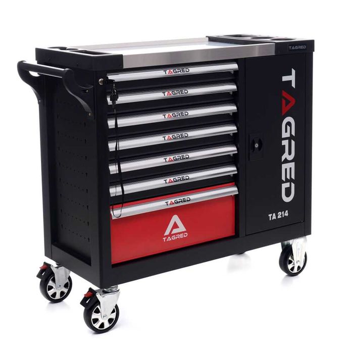 Шафа візок гаража з інструментами Tagred TA214 298шт стіл верстак стол