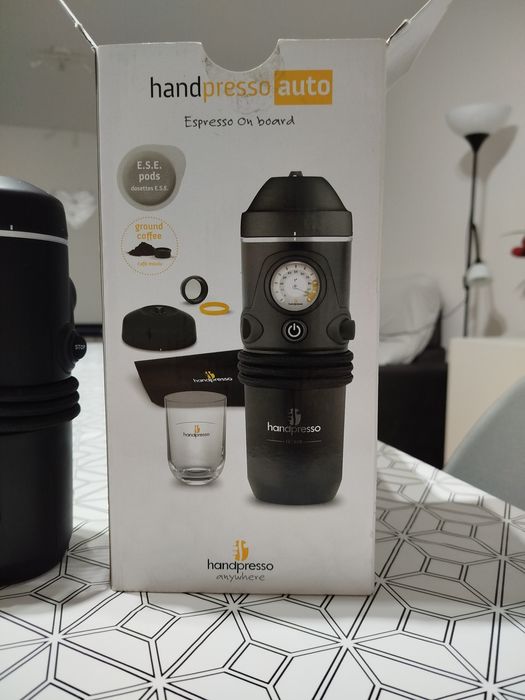 Handpresso Auto (modelo híbrido / E.S.E. pods & ground coffee)