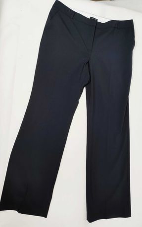 Moda Garnitury Spodnie garniturowe Mac Spodnie garniturowe czarny Wz\u00f3r w paski Styl klasyczny 
