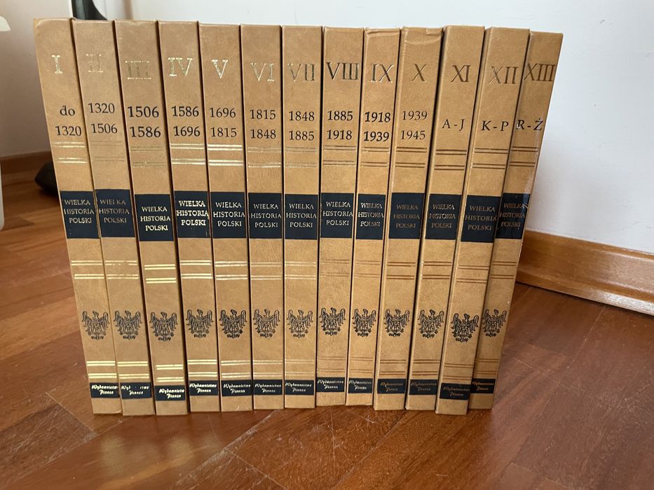 XIII tomów Wielka historia Polski