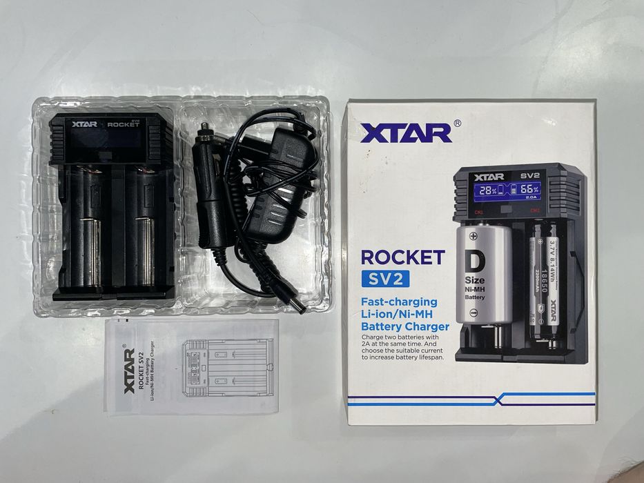 Зарядное 18650 Xtar SV2