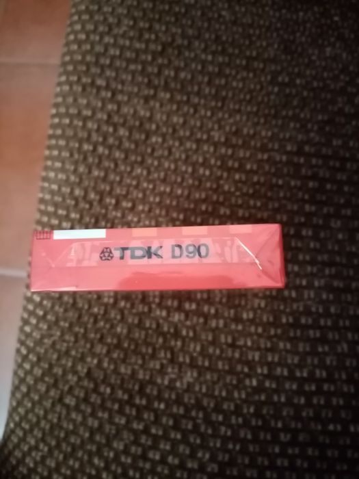 Cassete audio virgem TDK D modelo americano