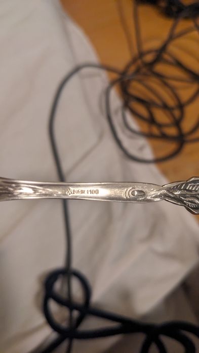 Oferta 5.03  poSrebrzane łyżeczki i widelczyki