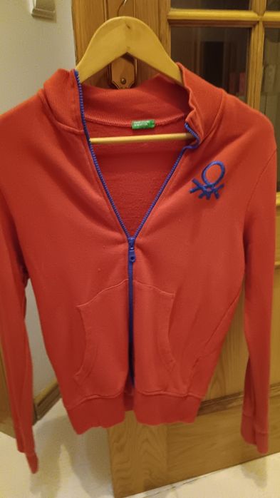 Casaco vermelho benetton
