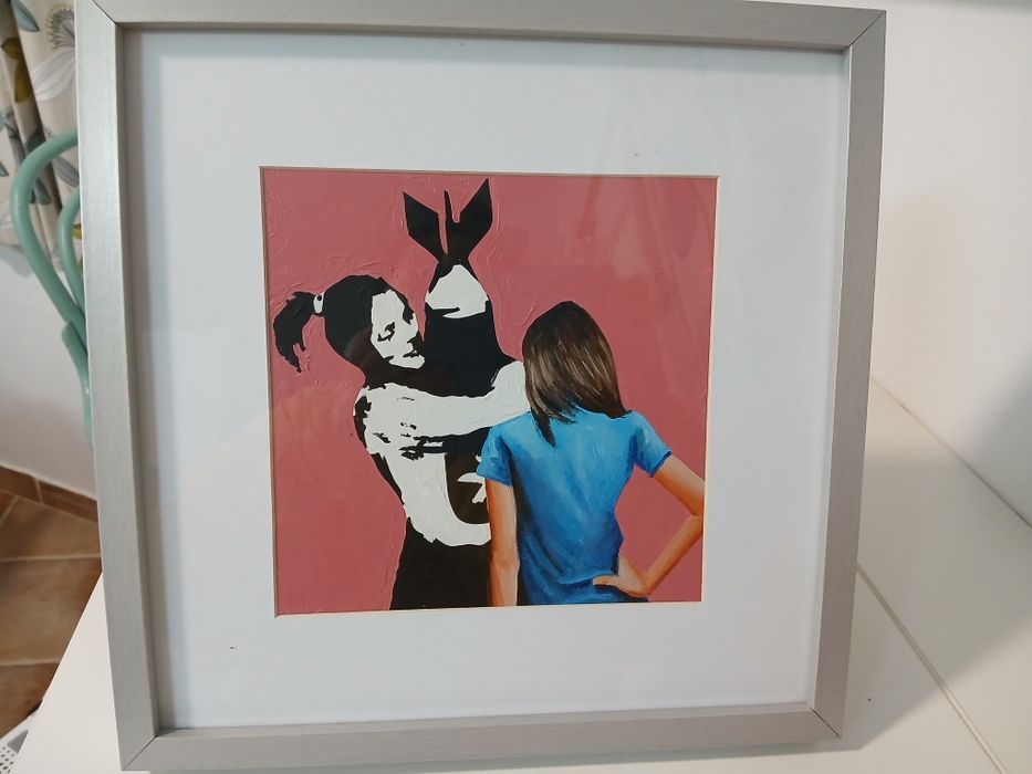 Pintura acrilico em painel