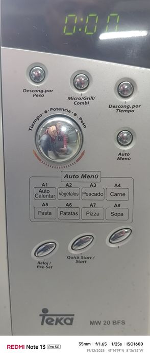 Vendo Microondas Teka MW 20 BFS