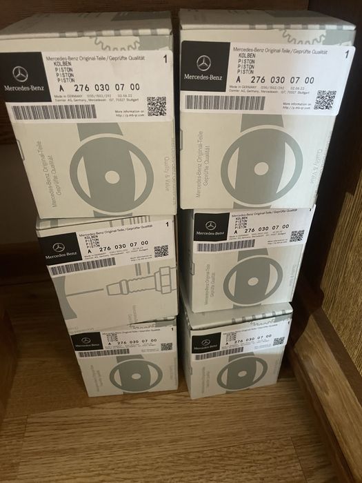 Поршень Mercedes GLE W205 W212 X166 E400 M276 3.0 88mm Гильзовка блока