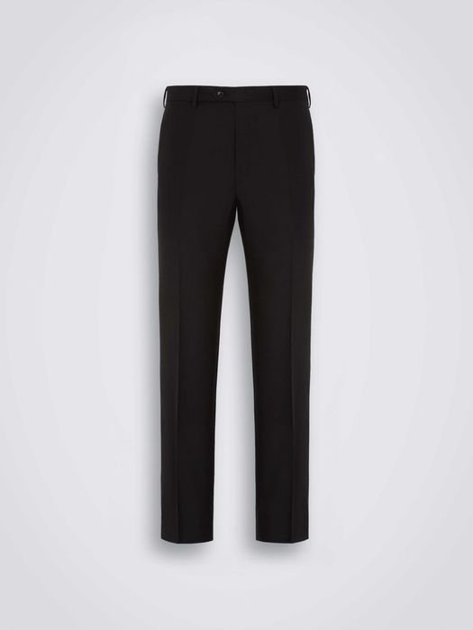 Brioni Essential black wool Tigullio trouser брюки