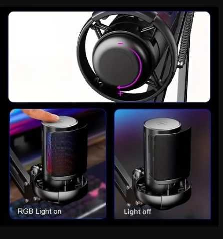 Професійний студійний мікрофон Ausdom ME6S з пантографом. Новинка!