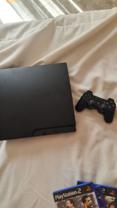 vendo playstation 3 + comando original— EXCELENTE ESTADO
