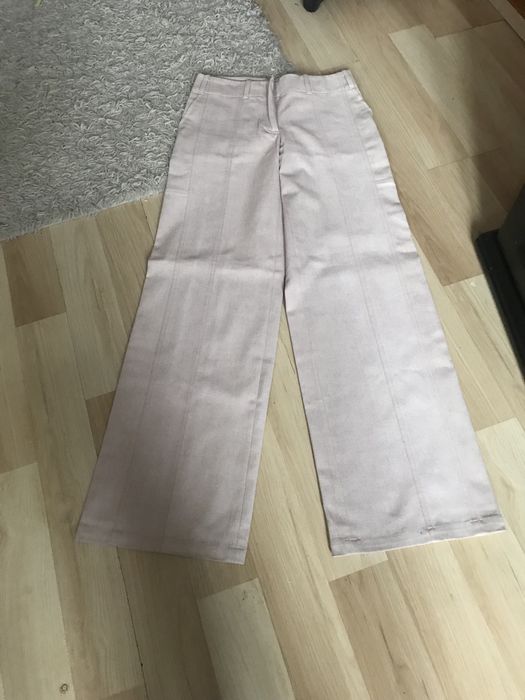 Spodnie damskie na lato z szer nogawkami   Butik r. S