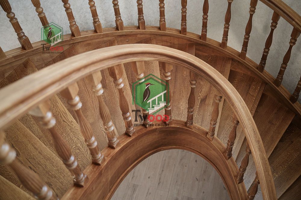Ексклюзивні дубові сходи від виробника TWood | Елітні сходи під ключ