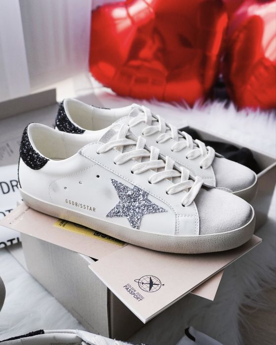 Кеди Golden Goose білі / Кросівки Golden Goose