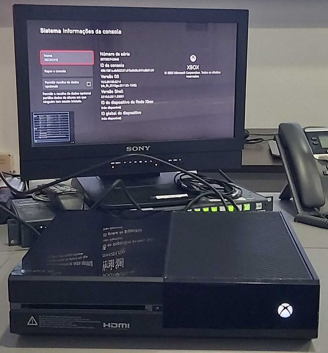 Consola Microsoft Xbox One 500GB Black XBONE Phat Fat