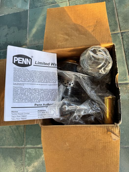 PENN Captiva CV 6000 | Caixa + Bobine Extra