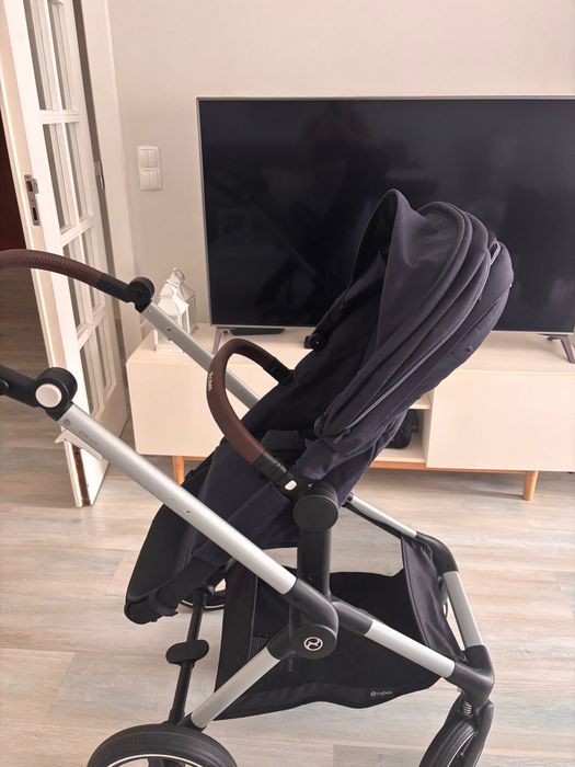 Carrinho cybex eos lux + adaptadores cybex eos lux