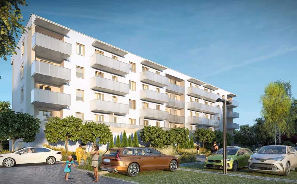 3 pokojowe mieszkanie 62 m2 z balkonem - Osiedle Botaników - Przasnysz