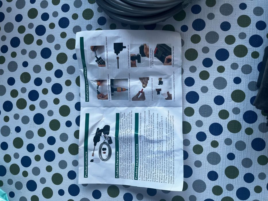 Pistola para limpeza auto