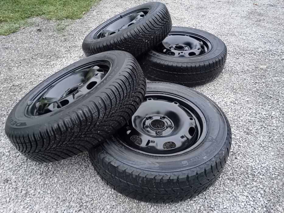 Koła 14 5x100 vw polo seat ibiza Dębica Navigator 3 całoroczna