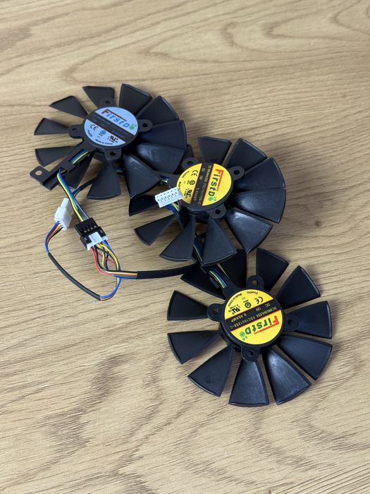 Вентилятор ASUS STRIX T129215SU RX470/570/580/GTX1050Ti/1070/1080