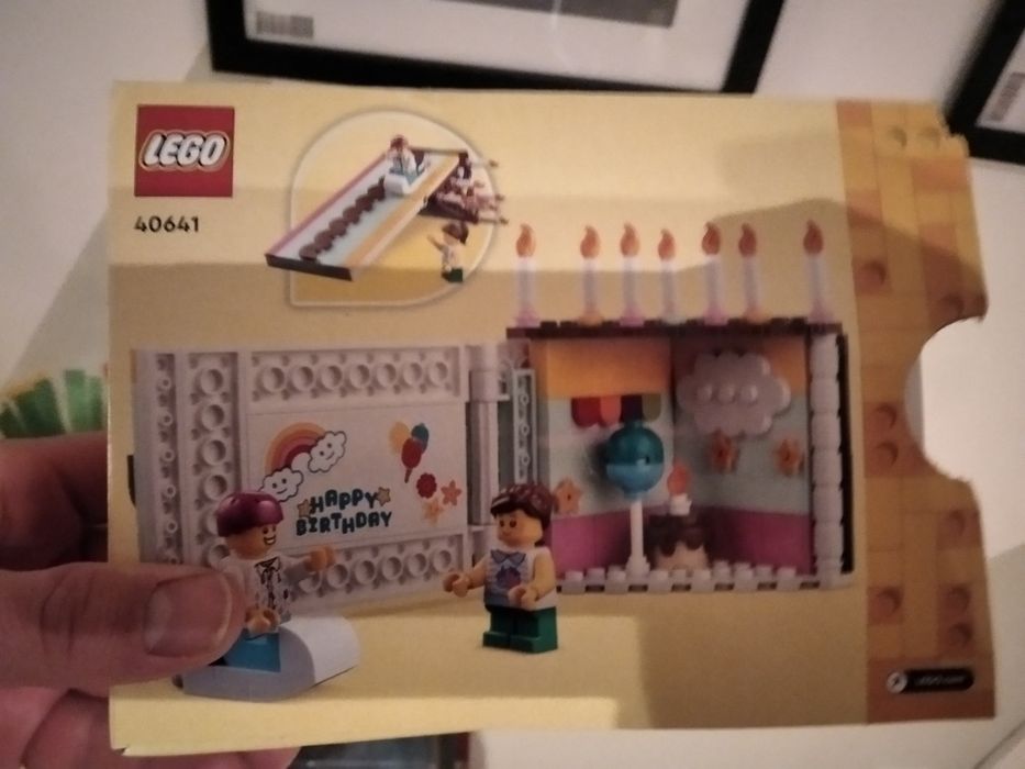 Lego tort urodzinowy