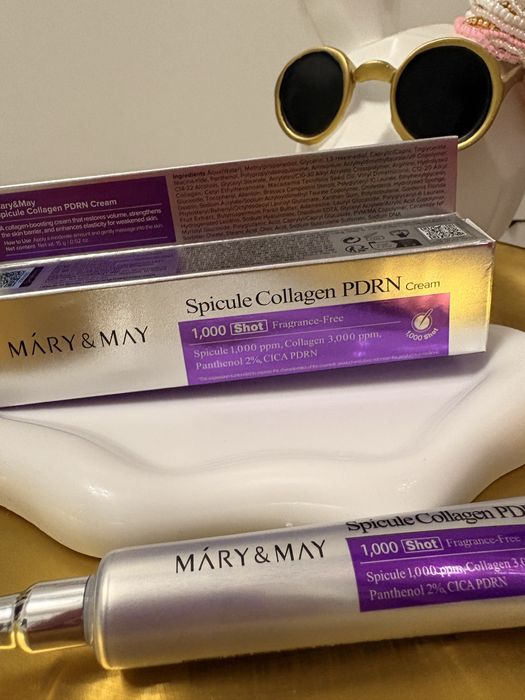 Sprzedam nowy krem mary may spicule collagen pdrn cream