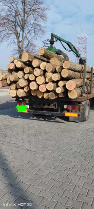 Drewno opałowe wałki