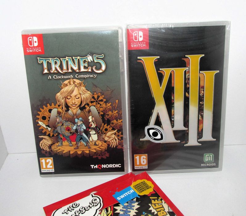 Trine 5 + XIII + "The Simpsons" Protective Case - Nintendo Switch