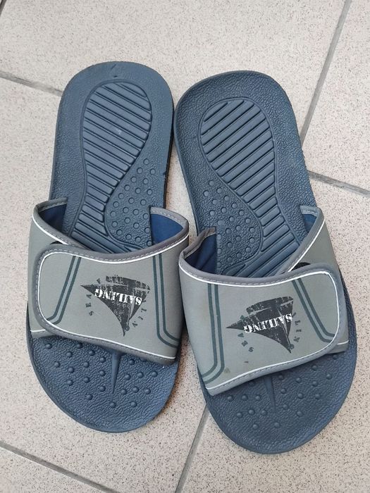 Klapki męskie duże+ worek treningowy