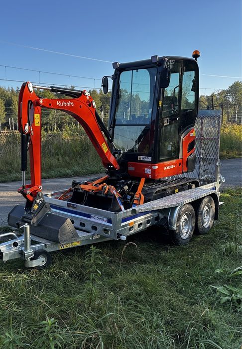 WYNAJEM Minikoparki z operatorem lub bez operatora