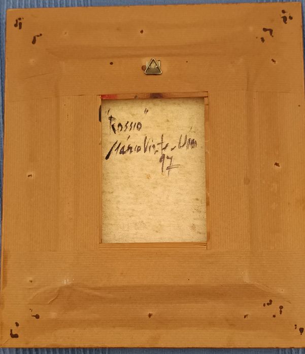 "Chiado" e  "Rossio"  Dois quadros a óleo de Mário Vinte e Um