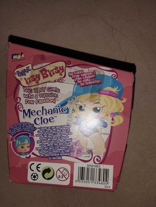 bratz mechanic cloe figurka nowa w pudełku