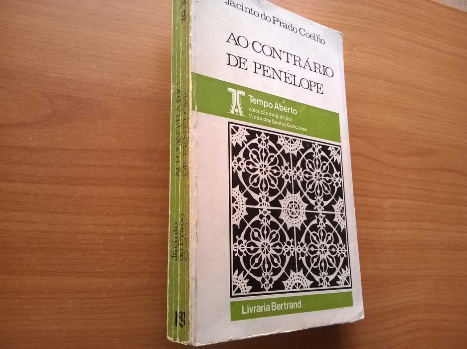 Ao Contrário de Penélope - Jacinto Prado Coelho